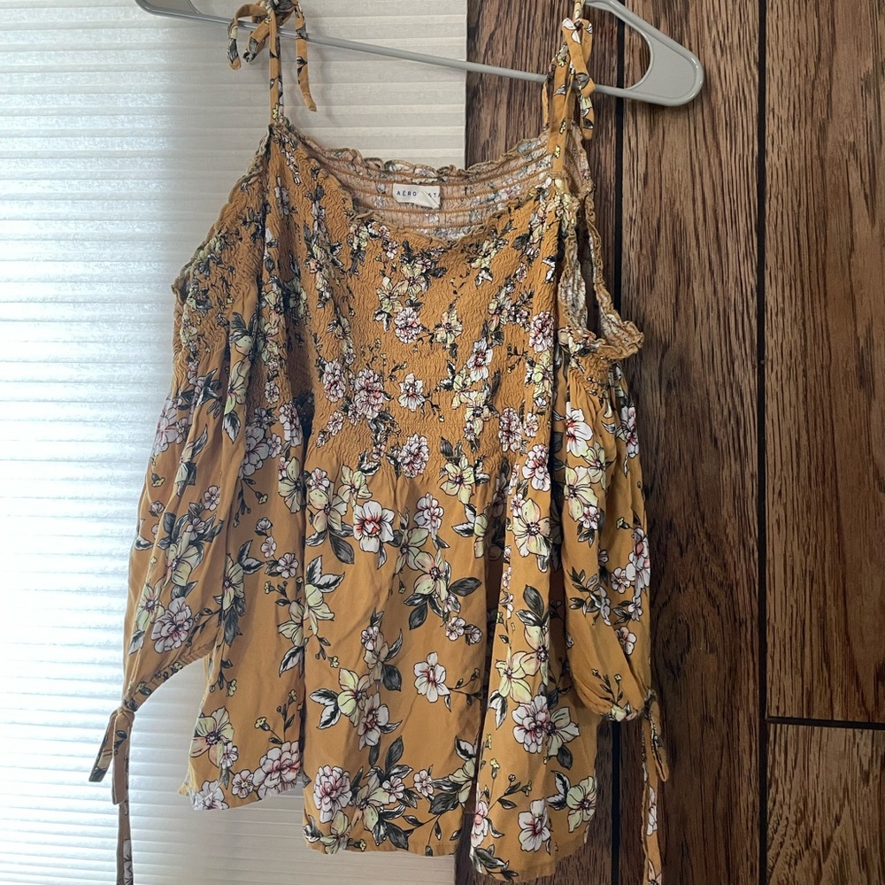 Aeropostale Floral Tank Top